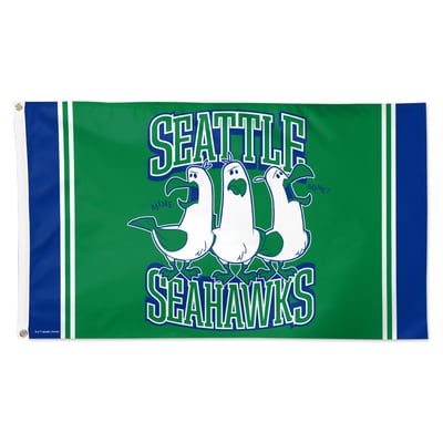 Seattle Seahawks WinCraft Disney x NFL Seagulls 3' x 5' Single-Sided Deluxe Flag