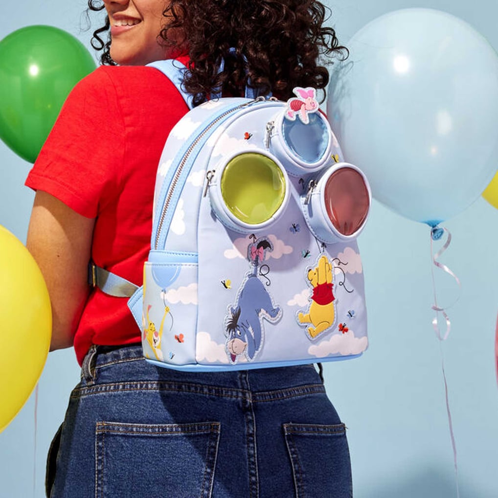 5116 Winnie the Pooh and Freiends Floating Balloons Mini Backpack | Disney Loungefly Winnie the Pooh & Friends Floating Balloons Mini  main image 4