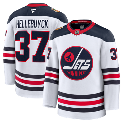 Connor Hellebuyck Winnipeg Jets Fanatics 2026 NHL Heritage Classic Premium Player Jersey - White