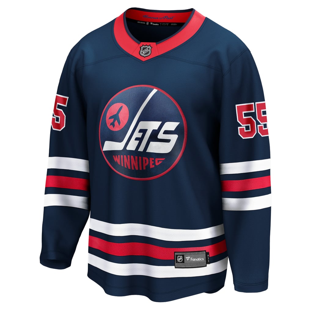 Mark Scheifele Winnipeg Jets Fanatics  Breakaway Jersey - Navy