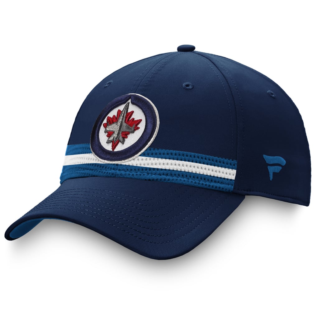 Winnipeg Jets Fanatics 2020 NHL Draft Authentic Pro Flex Hat - Navy/Blue