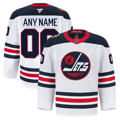  Winnipeg Jets Fanatics 2026 NHL Heritage Classic Authentic Pro Custom Jersey - White