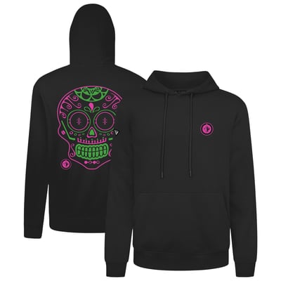 Winnipeg Jets Levelwear DOTD Sugar Skull Podium Pullover Hoodie - Black
