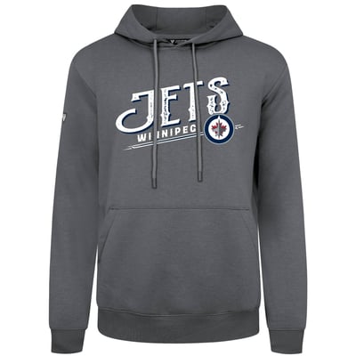  Winnipeg Jets Levelwear Podium Longtimer Hoodie - Gray