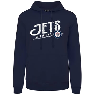  Winnipeg Jets Levelwear Podium Longtimer Hoodie - Navy