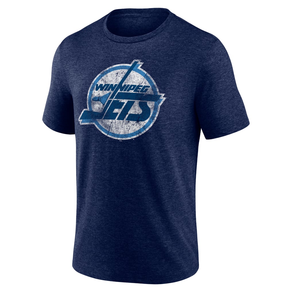  Winnipeg Jets Wraparound Tri-Blend T-Shirt - Navy