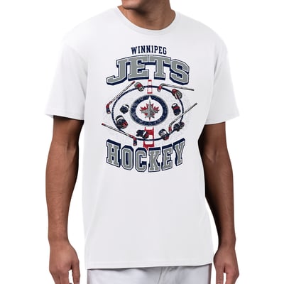 Winnipeg Jets Starter Tilly T-Shirt - White
