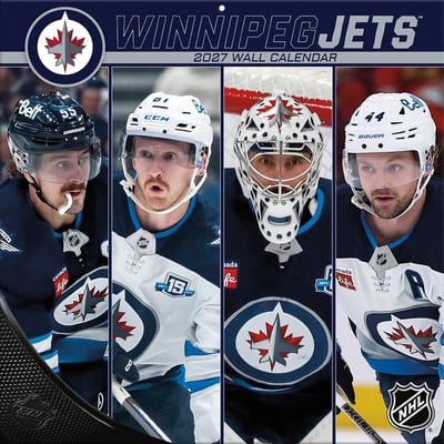 Winnipeg Jets 2027 12” x 12” Team Wall Calendar