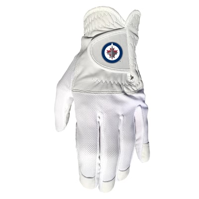 Winnipeg Jets Cool Mesh Cabretta Leather Golf Glove