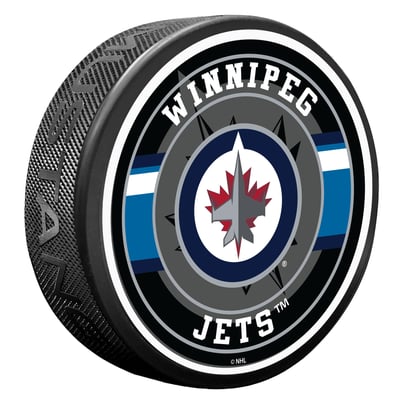 Winnipeg Jets Spotlight Hockey Puck