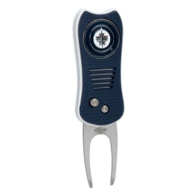 Winnipeg Jets Switchblade Divot Tool With Magnetic Ball Marker