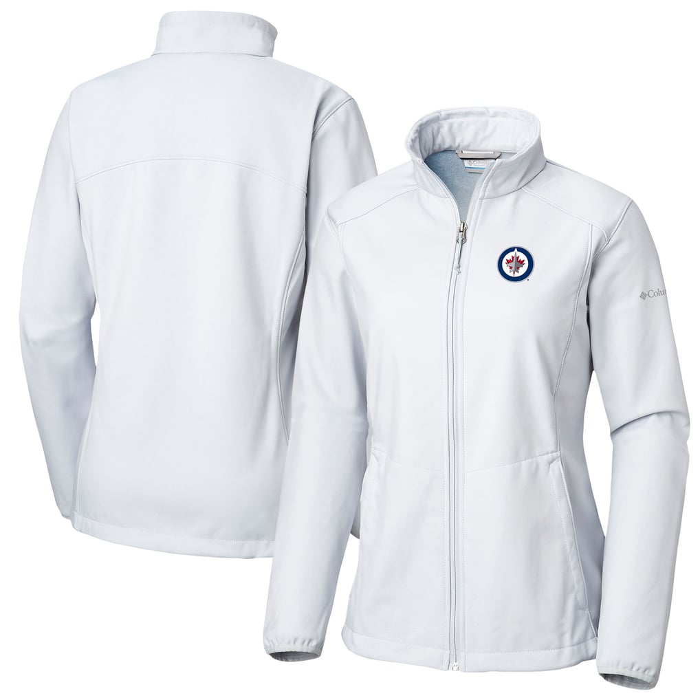 Winnipeg Jets Columbia Women's Kruser Ridge II Softshell Full-Zip Jacket - White