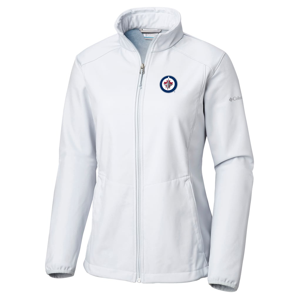 Winnipeg Jets Columbia Women's Kruser Ridge II Softshell Full-Zip Jacket - White