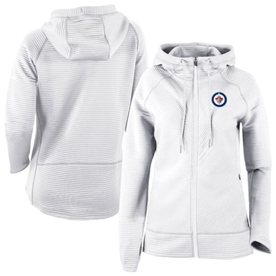  Winnipeg Jets Columbia Women's Omni-Wick Pack It Up Full-Zip Jacket - White