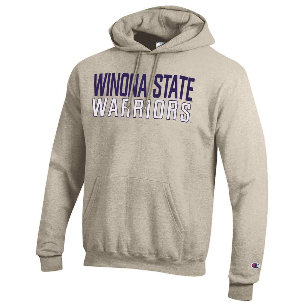 Winona State Warriors Champion Eco Powerblend Pullover Hoodie - Oatmeal