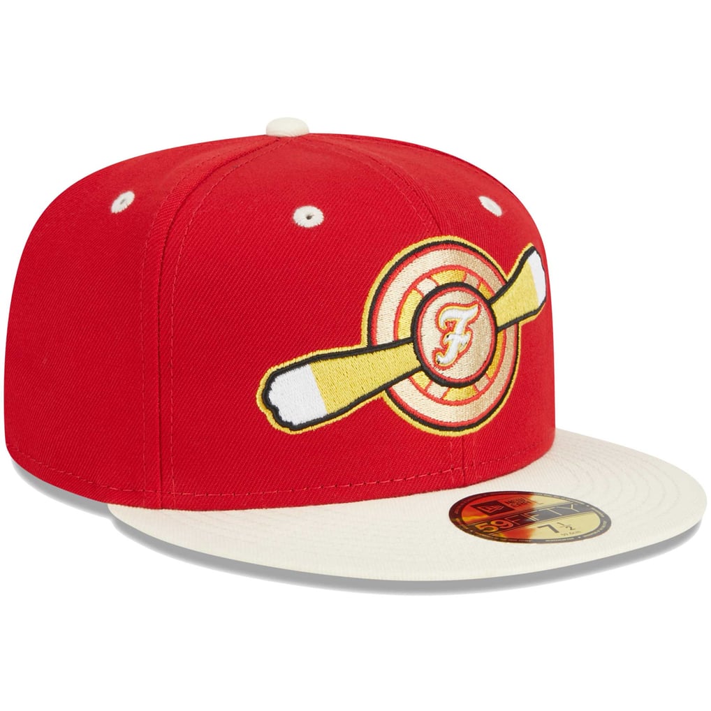 Winston-Salem Dash New Era Theme Nights Flight  59FIFTY Fitted Hat - Red