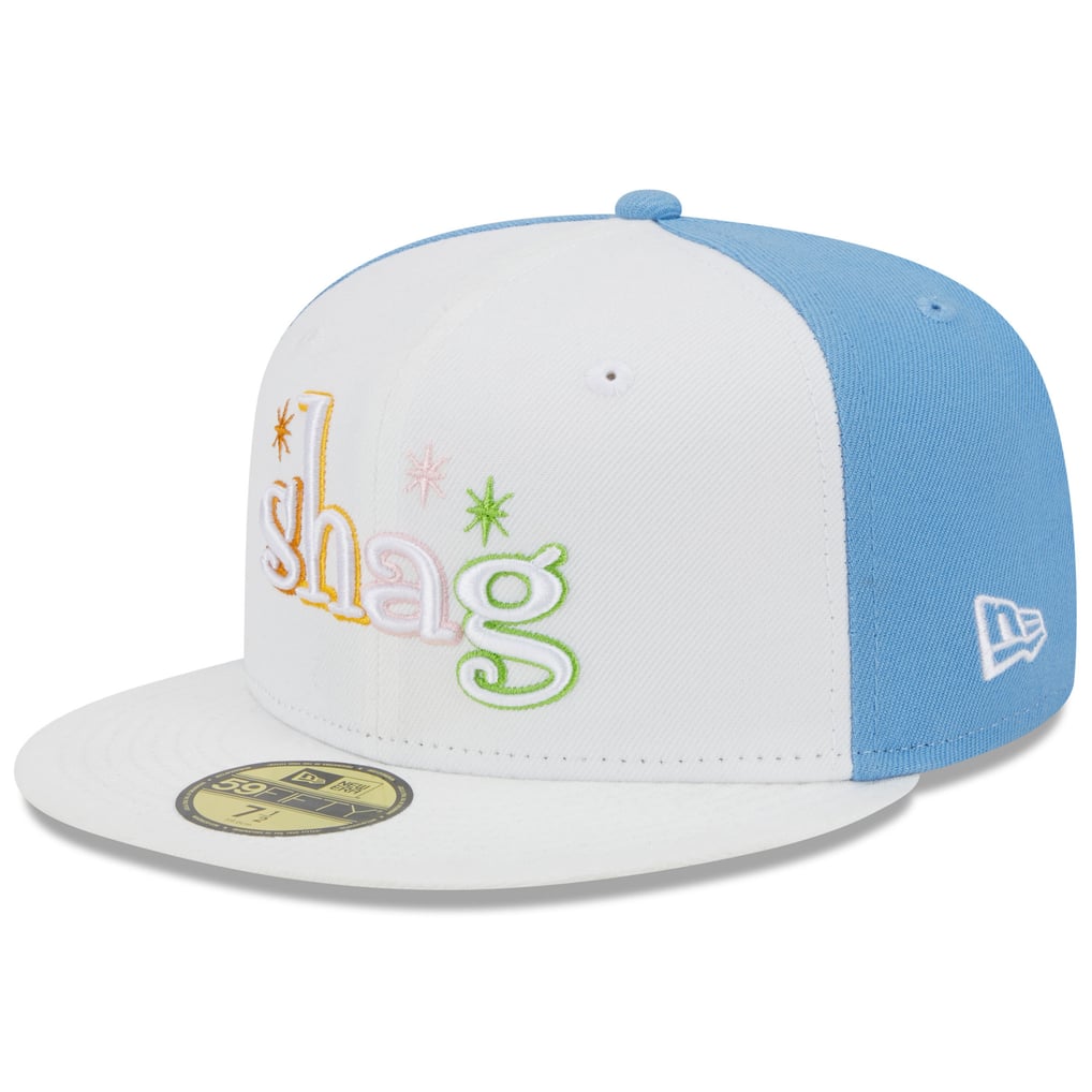 Winston-Salem Dash New Era Theme Nights Shags  59FIFTY Fitted Hat - White