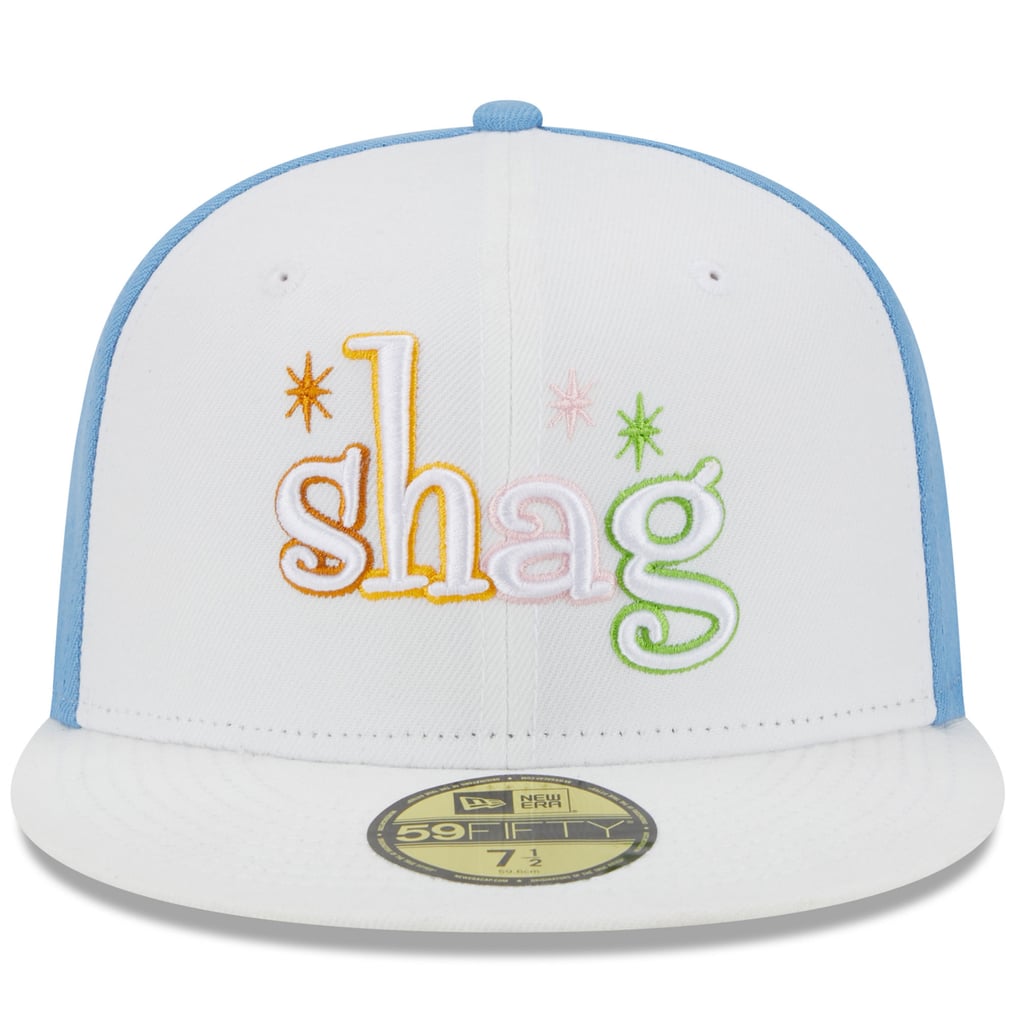Winston-Salem Dash New Era Theme Nights Shags  59FIFTY Fitted Hat - White
