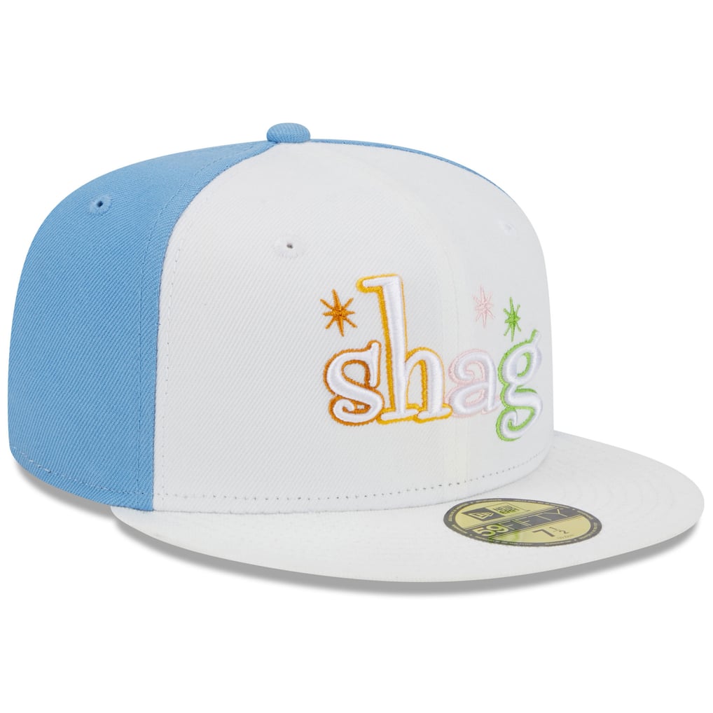 Winston-Salem Dash New Era Theme Nights Shags  59FIFTY Fitted Hat - White