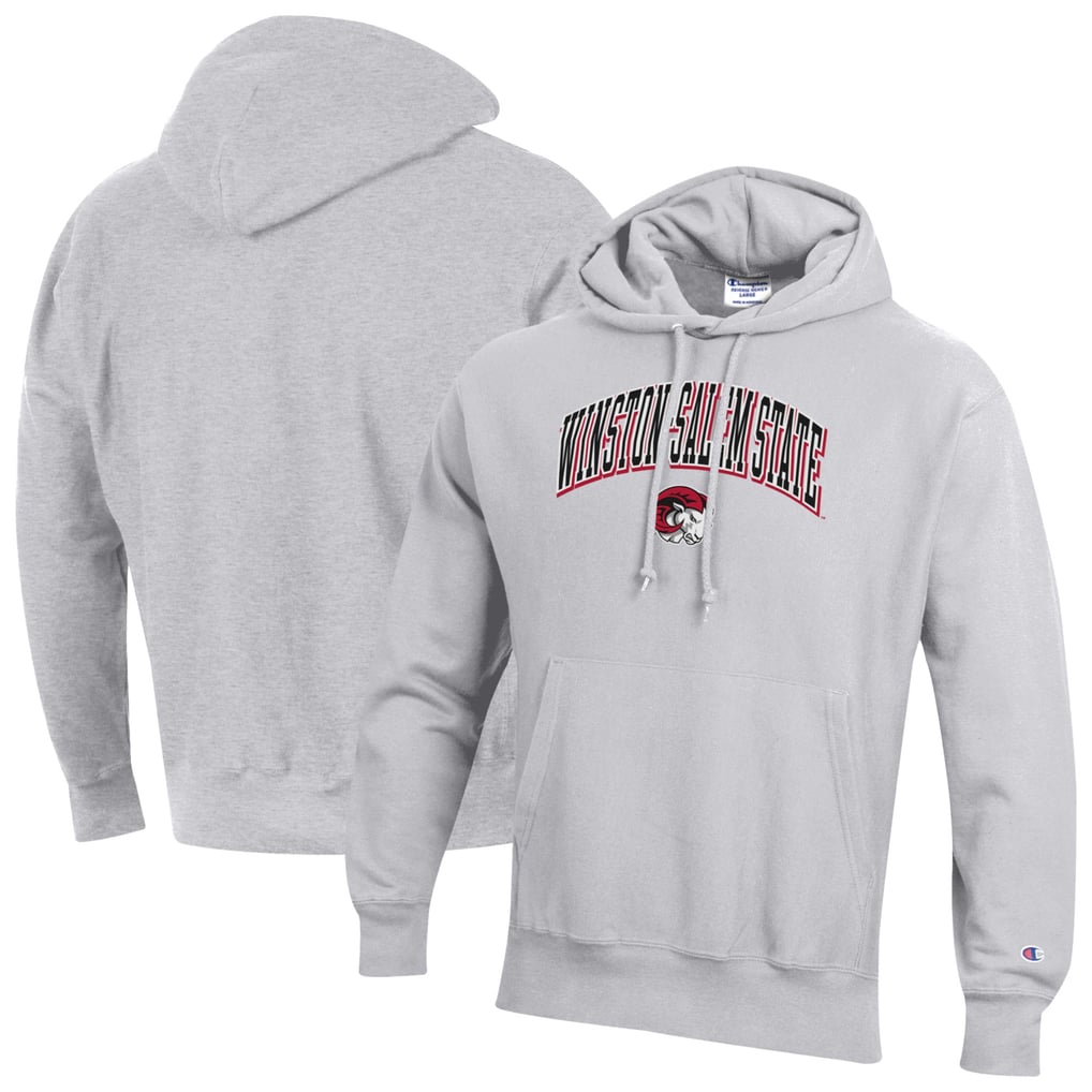 Winston-Salem State Rams Champion Reverse Weave Hoodie - Gray