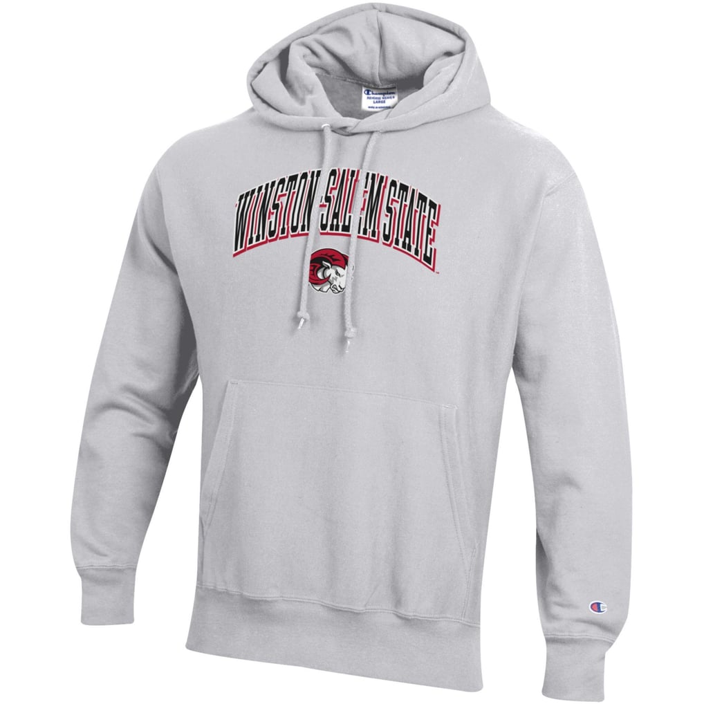 Winston-Salem State Rams Champion Reverse Weave Hoodie - Gray