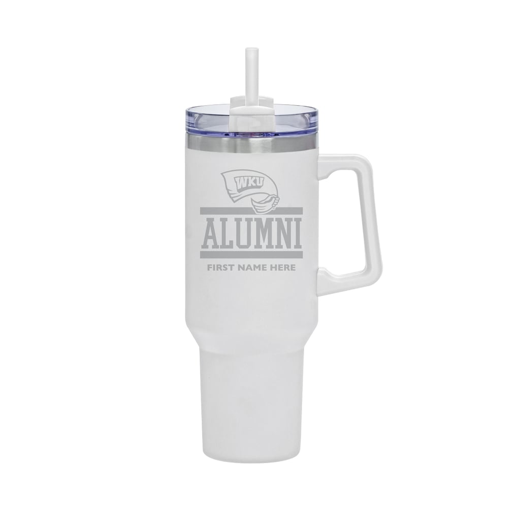 Winston-Salem State Rams 40oz. Rocky Alumni Personalized Tumbler