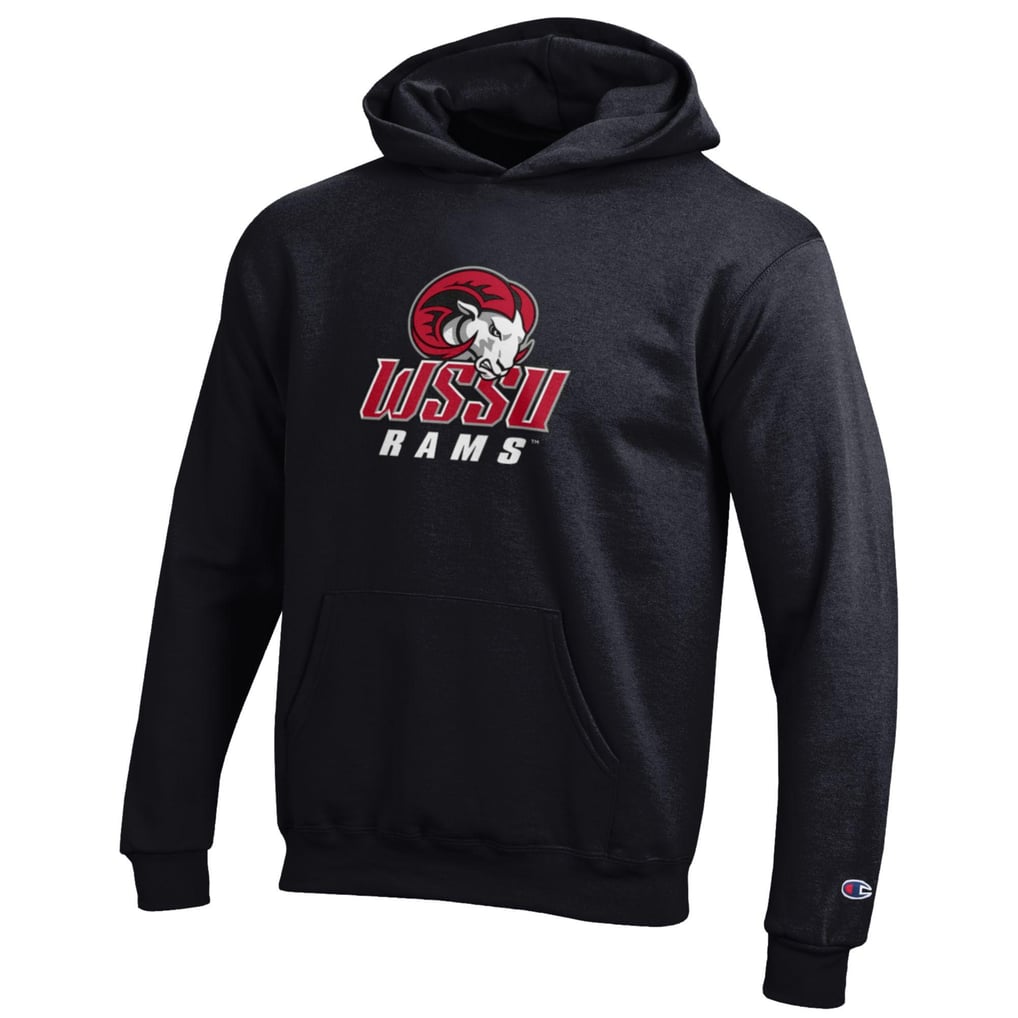 Winston-Salem State Rams Champion Youth Eco Powerblend Pullover Hoodie - Black