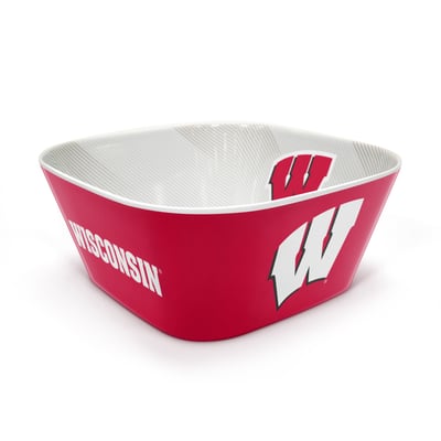 Wisconsin Badgers Fanpoint Large Party Bowl