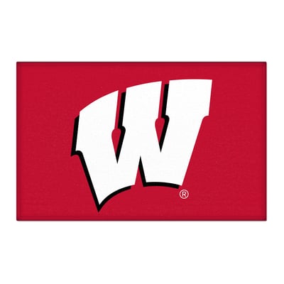 Wisconsin Badgers Logo Brands 19" x 30" Starter Mat