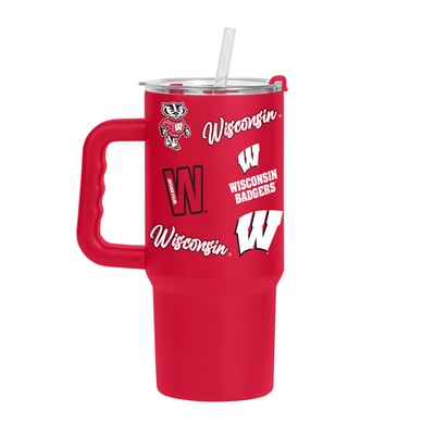 Wisconsin Badgers Logo Brands 24oz. Dreamweave Tumbler