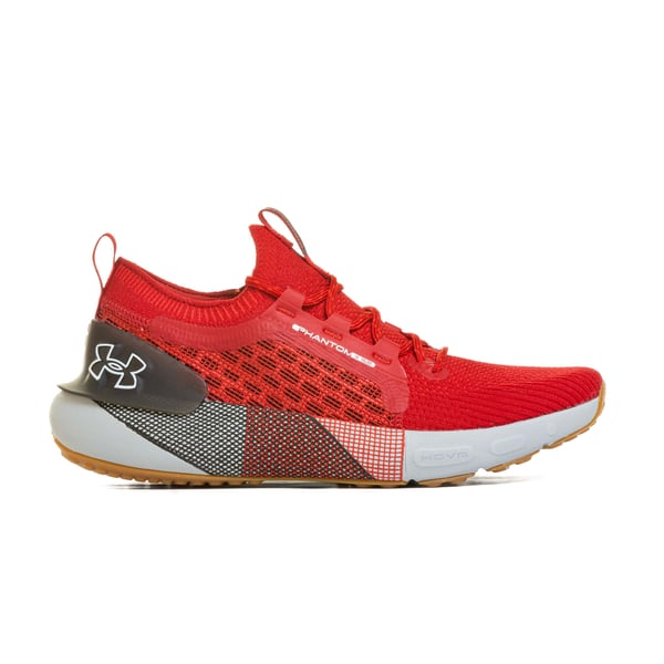 Under Armour HOVR Phantom 3 Wisconsin Badgers White Red Mens 8 Womens 9.5 NCAA Men main image 2