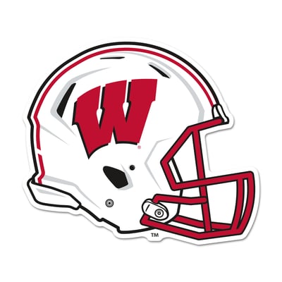 Wisconsin Badgers WinCraft 14" Helmet Wood Sign