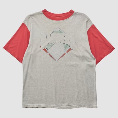 Wisconsin Badgers Swingster 1991 T-shirt - Heather Gray - L by Fanatics Real Vintage
