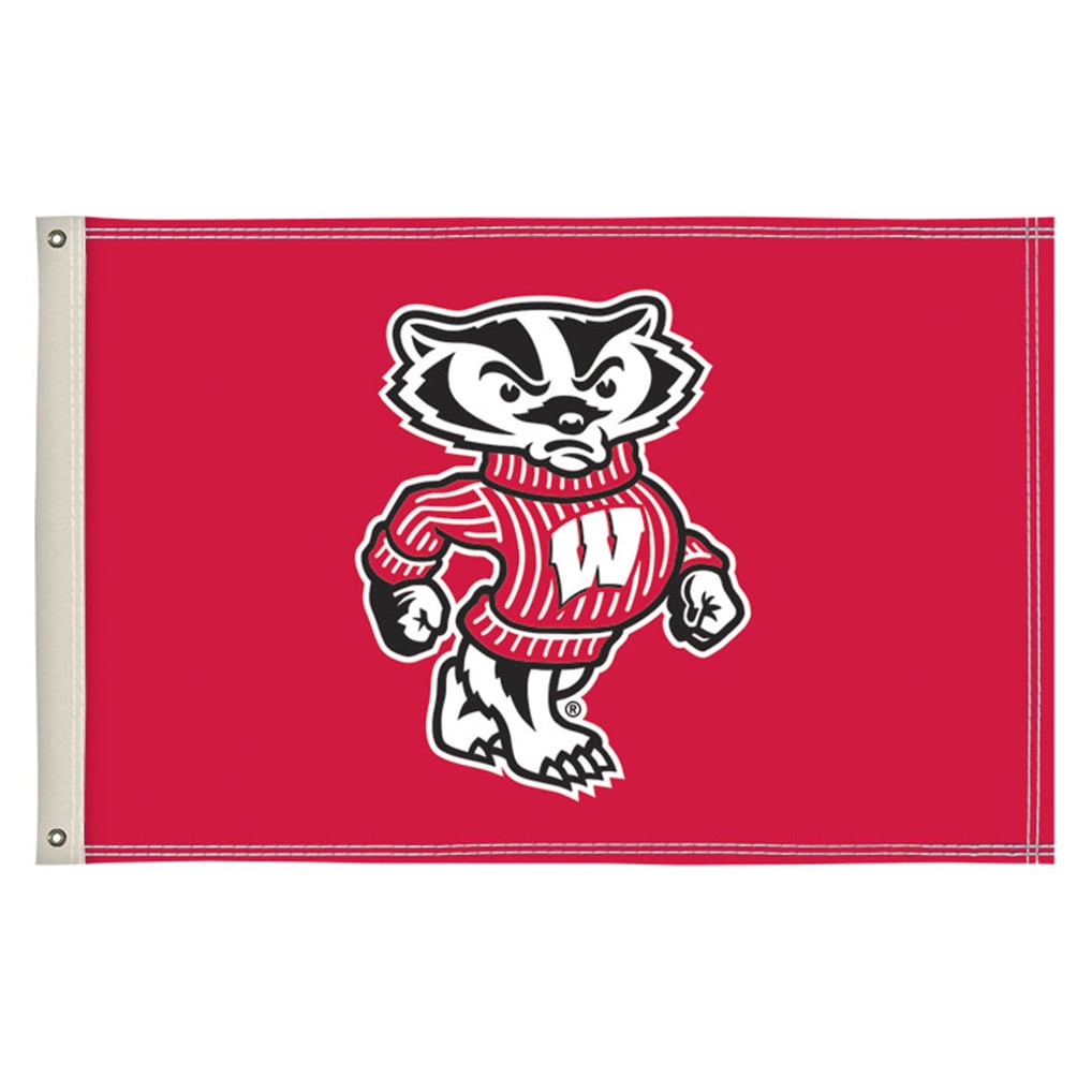 Wisconsin Badgers Team 2' x 3' Flag