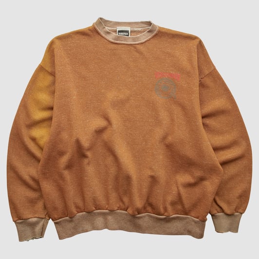 Wisconsin Badgers Tultex 90s Pullover Sweatshirt - Clay - M by Fanatics Real Vintage