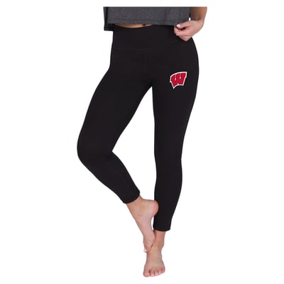 Wisconsin Badgers Concepts Sport Women's Sentry Knit Leggings - Black
