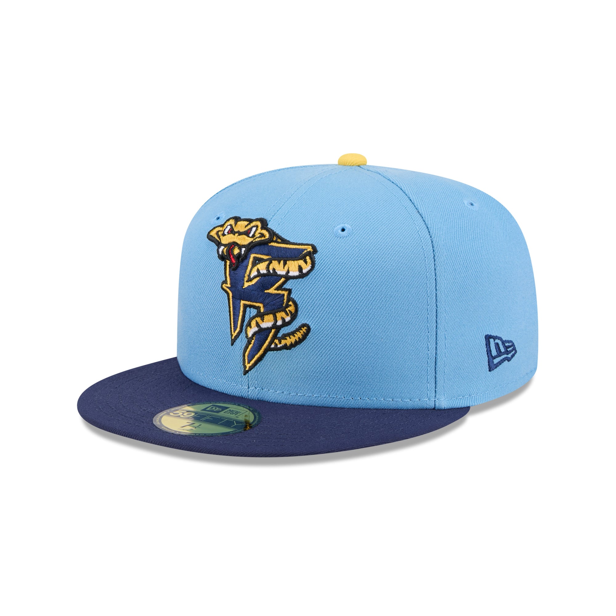 Men's Wisconsin Timber Rattlers New Era Light Blue Theme Nights 59FIFTY ...