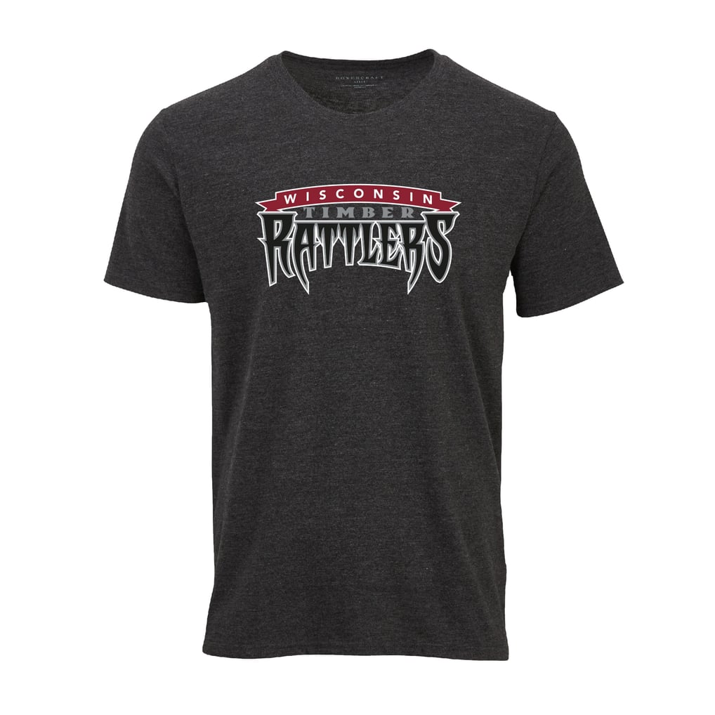 Men's Wisconsin Timber Rattlers Heather Charcoal Essential T-Shirt