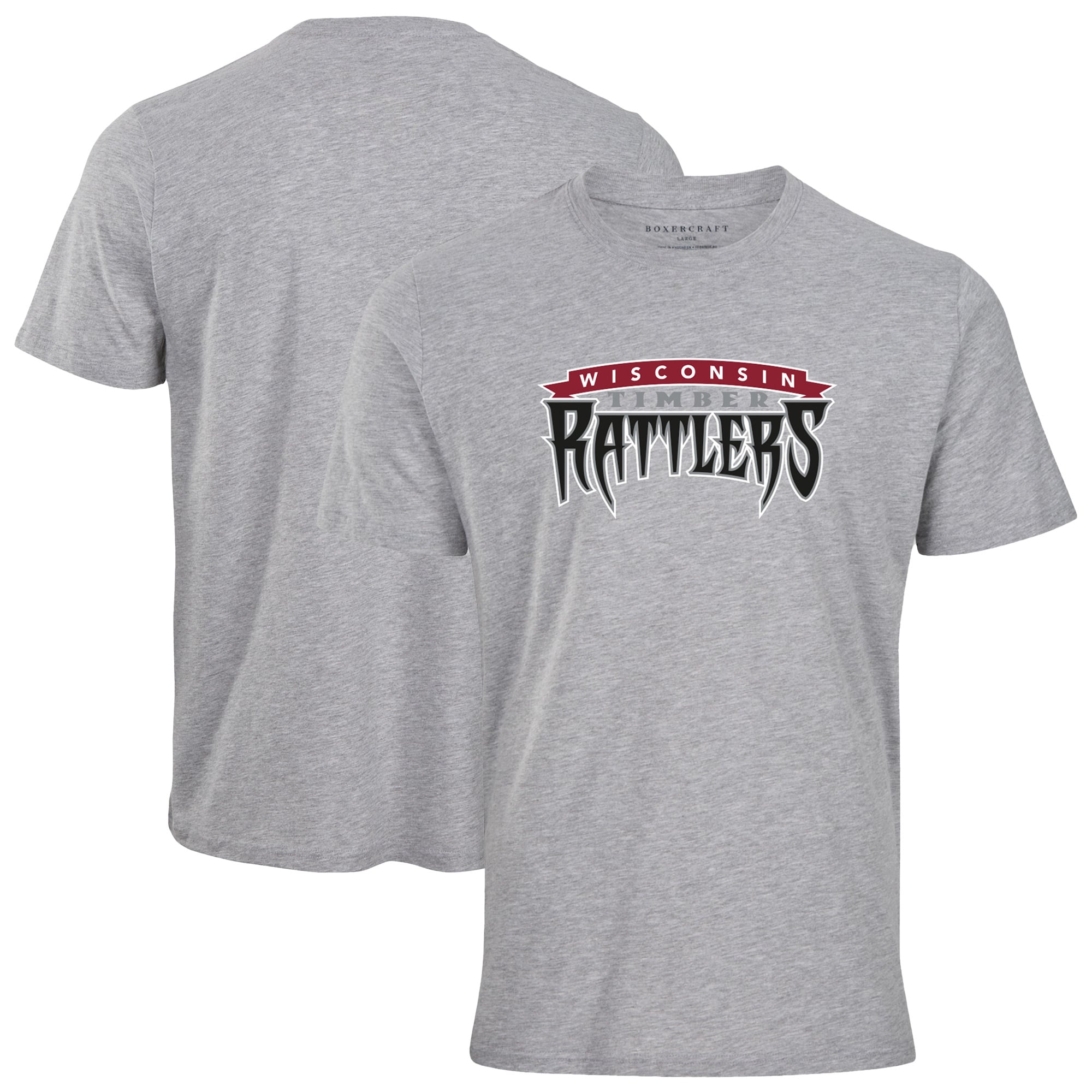 Men's Wisconsin Timber Rattlers Heather Gray Essential T-Shirt
