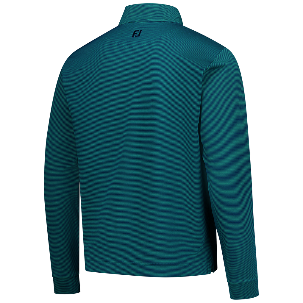 WM Phoenix Open FootJoy Ottoman Stripe Quarter-Zip Top - Green