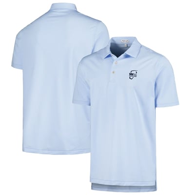 WM Phoenix Open Peter Millar Jubilee Performance Jersey Polo - Light Blue