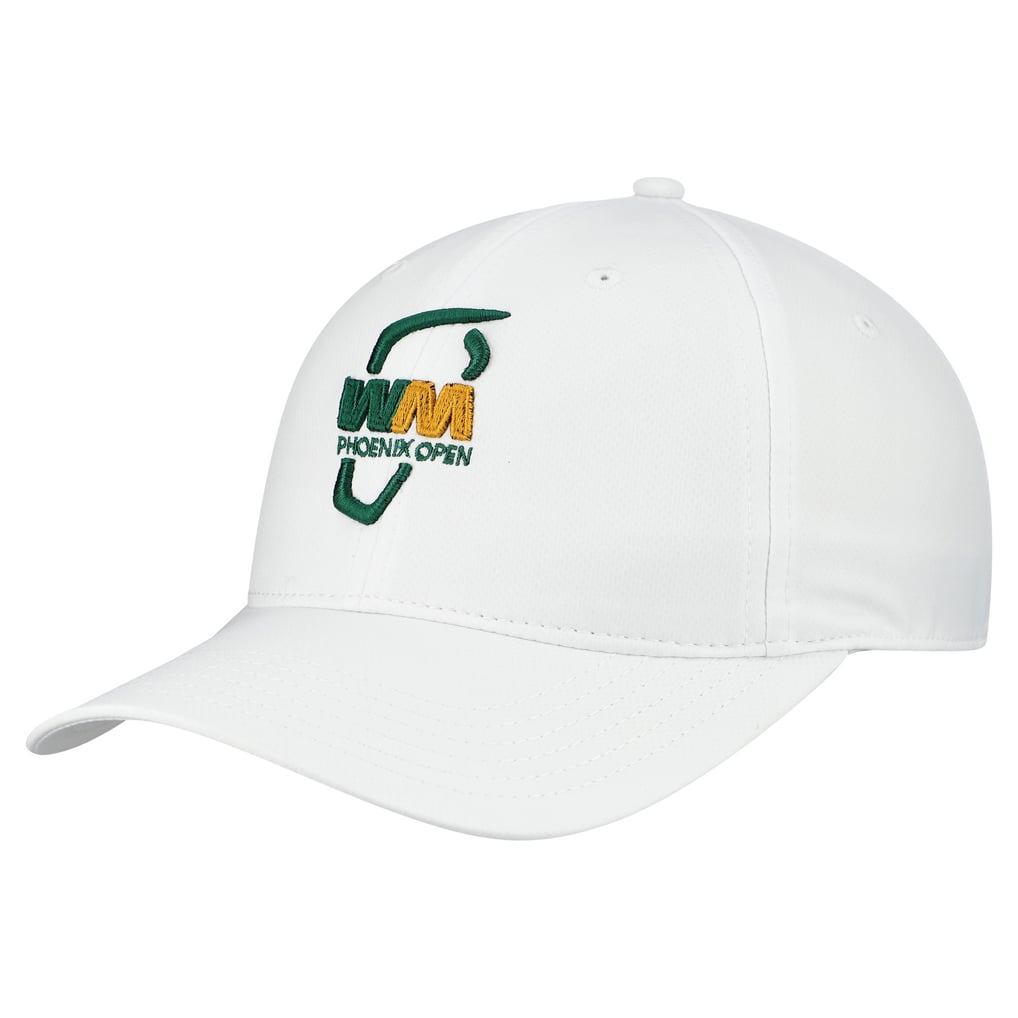 WM Phoenix Open Ahead Unisex  Frio Ultimate Fit AeroSphere Tech Adjustable Hat - White