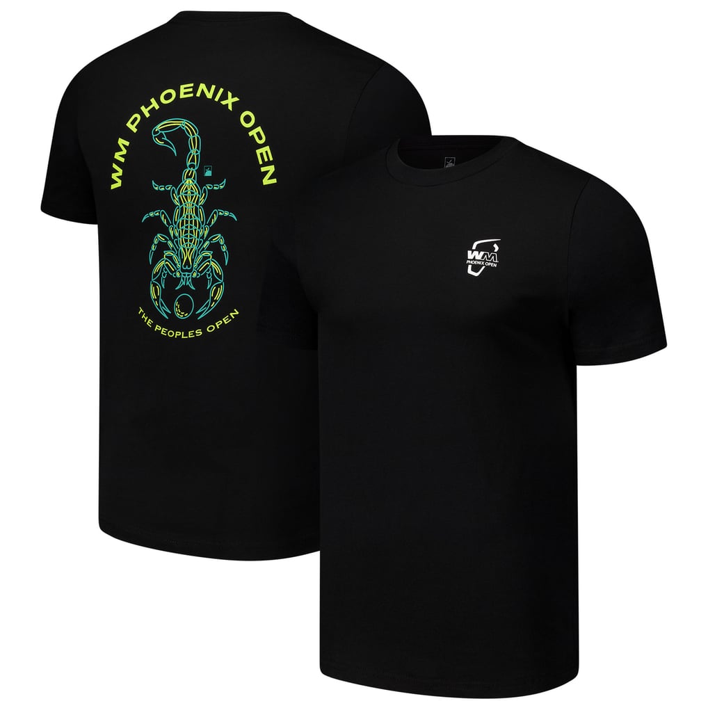 WM Phoenix Open Flomotion Unisex Scorpion T-Shirt - Black