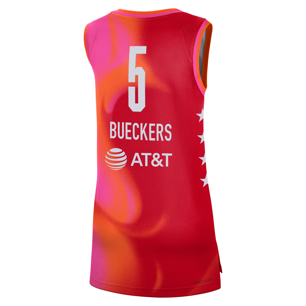 rockets jersey dress Paige Bueckers 2026 WNBA All-Star Jordan Dri-fit WNBA Game Victory in Red, Size: Large houston rockets jersey black
