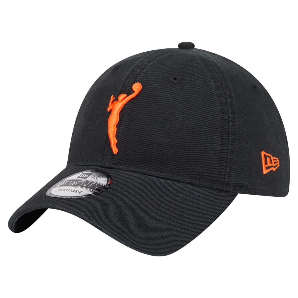 WNBA New Era Unisex Core Alt Logo 9TWENTY Adjustable Hat - Black