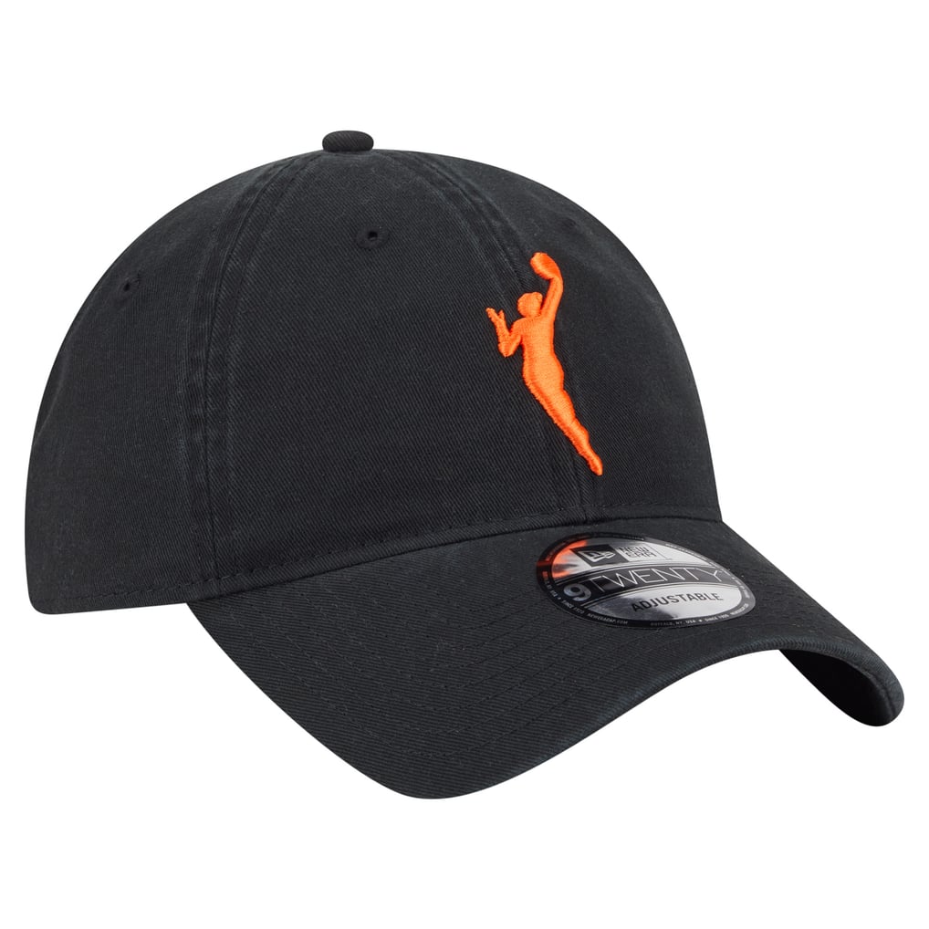WNBA New Era Unisex Core Alt Logo 9TWENTY Adjustable Hat - Black