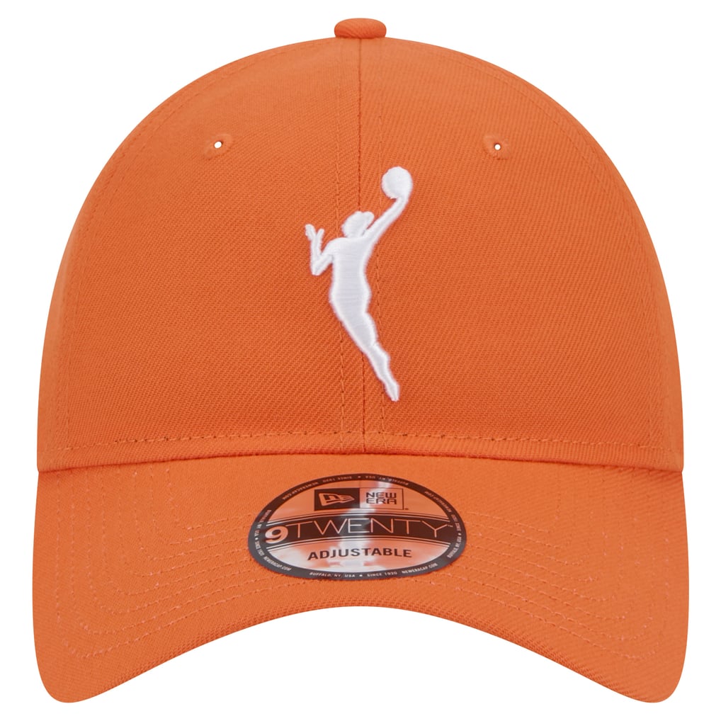 WNBA New Era Unisex Core Logo 9TWENTY Adjustable Hat Orange