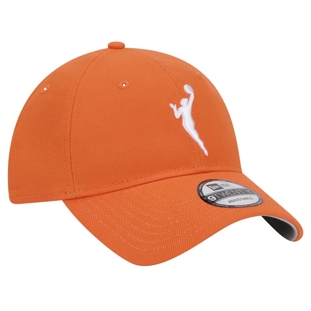 WNBA New Era Unisex Core Logo 9TWENTY Adjustable Hat Orange