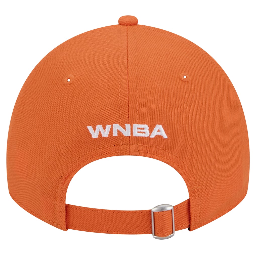 WNBA New Era Unisex Core Logo 9TWENTY Adjustable Hat Orange