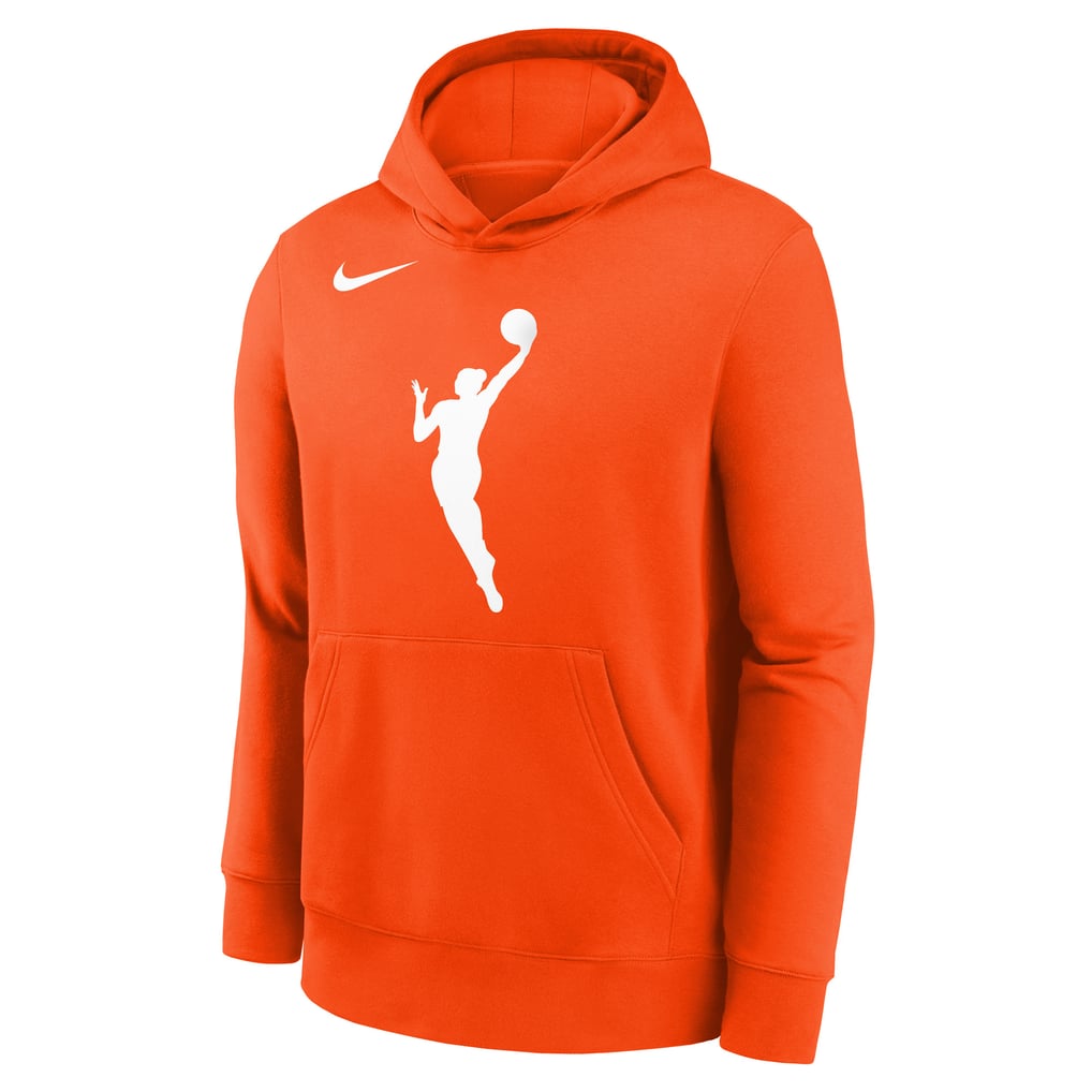 WNBA Logo Nike Youth Essential Team Pullover Hoodie - Orange